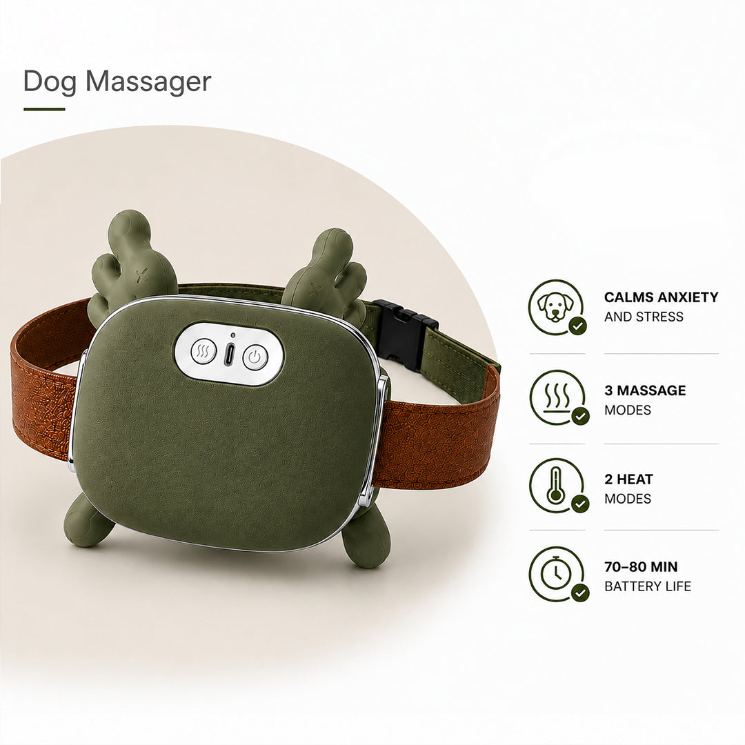 Personalized Soothing Dog Massager