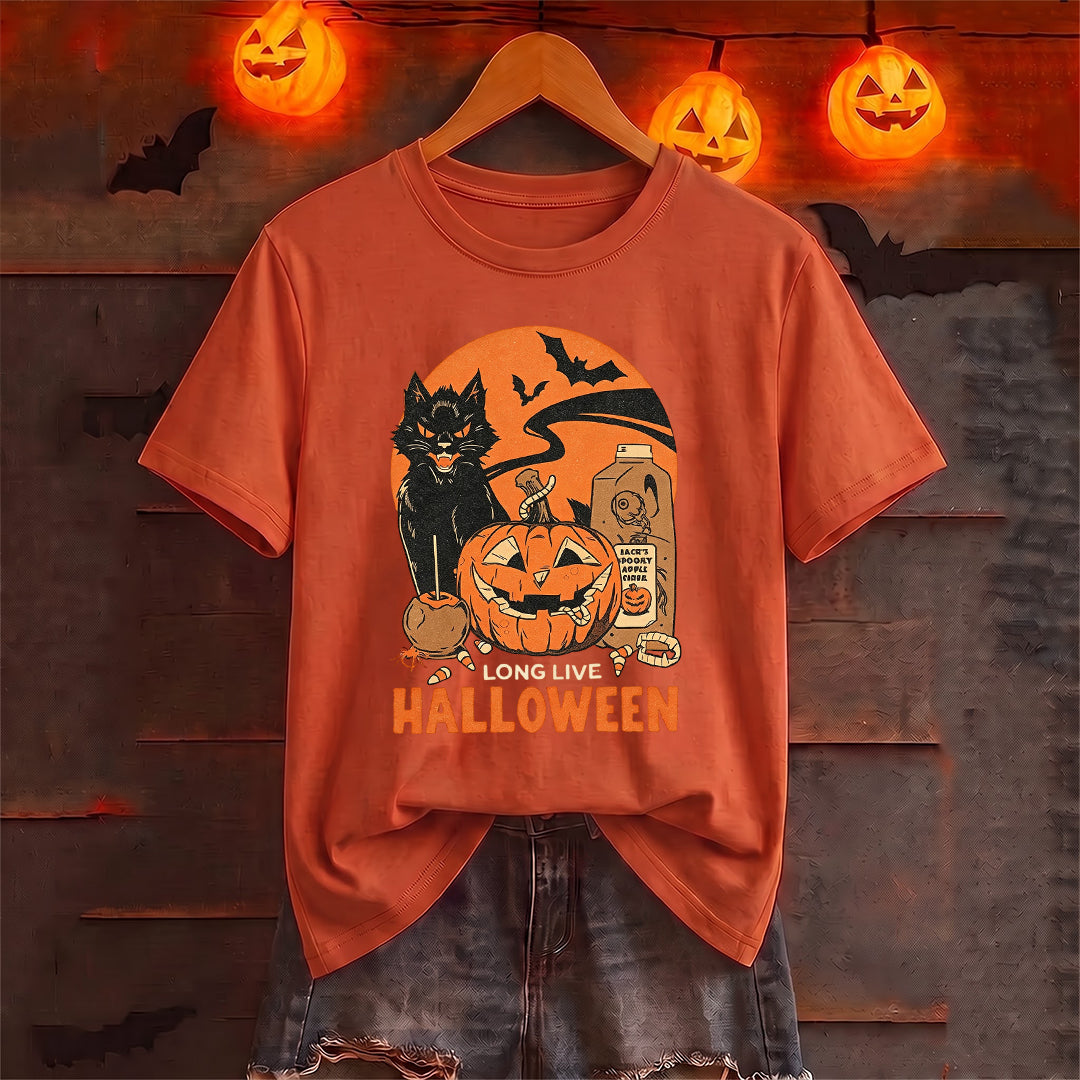 Puptailor Personalized Long Live Halloween T-shirts