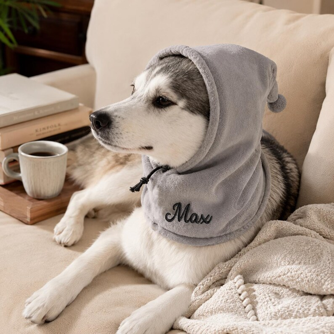 Personalized Fleece Dog Snood