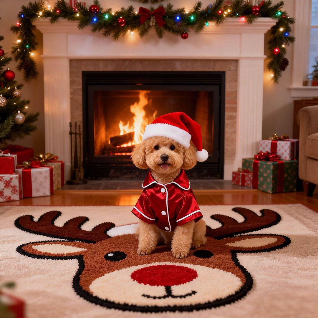Personalized Custom Faux Silk Pet Pajamas