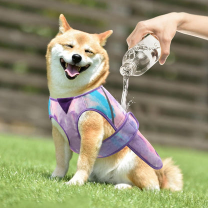 Personalized Dog Cooling Tie-dye Vest