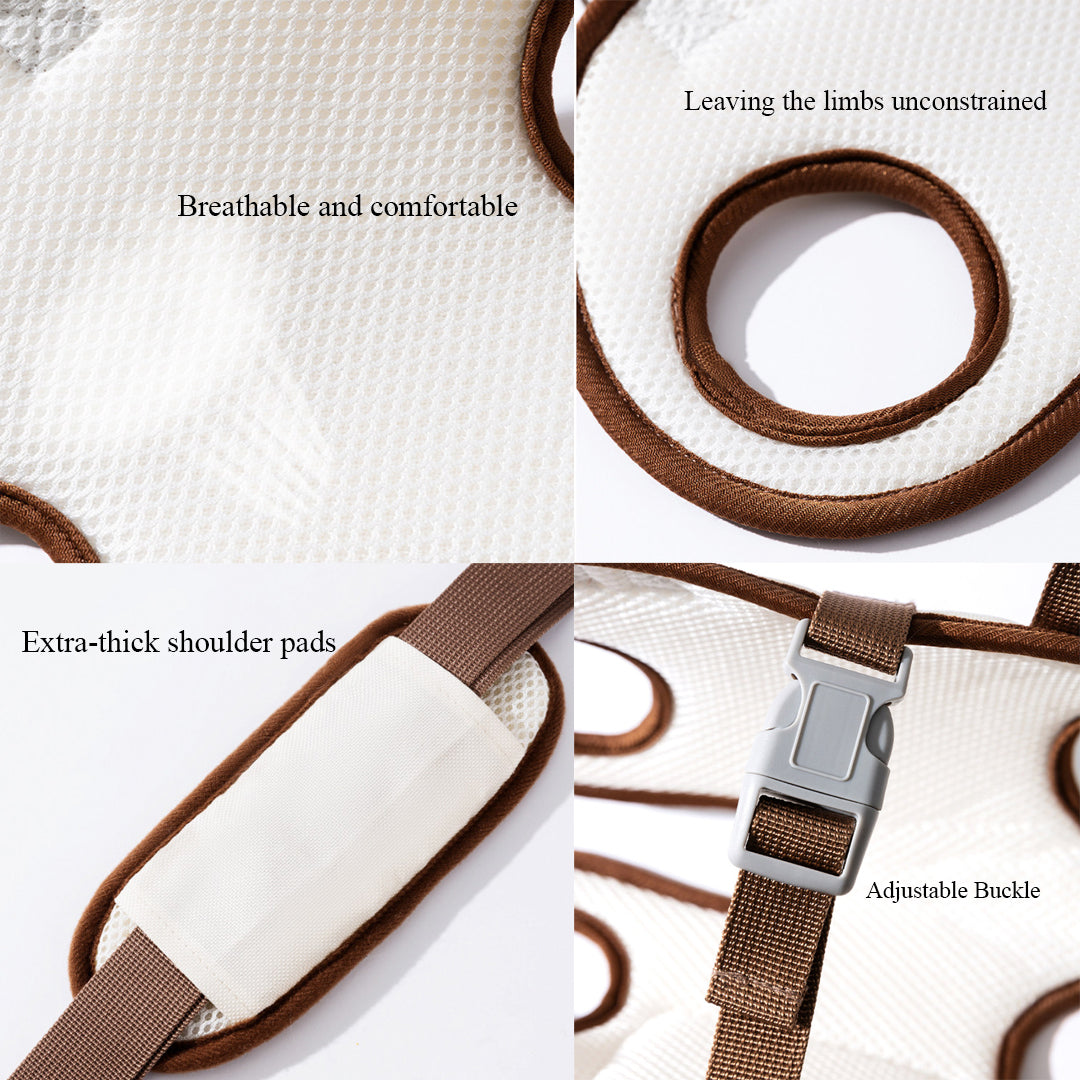 Personalized Custom Portable, Breathable, Crossbody Pet Backpack