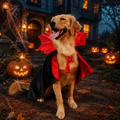 Puptailor Halloween Pet Funny Cape