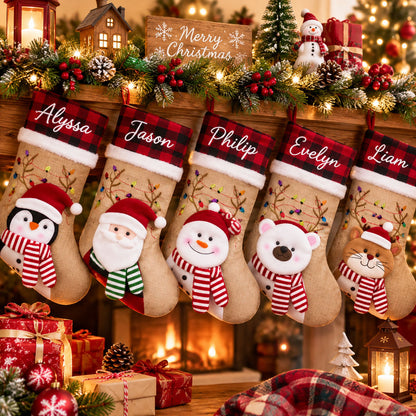 Personalized Christmas Stocking with Name