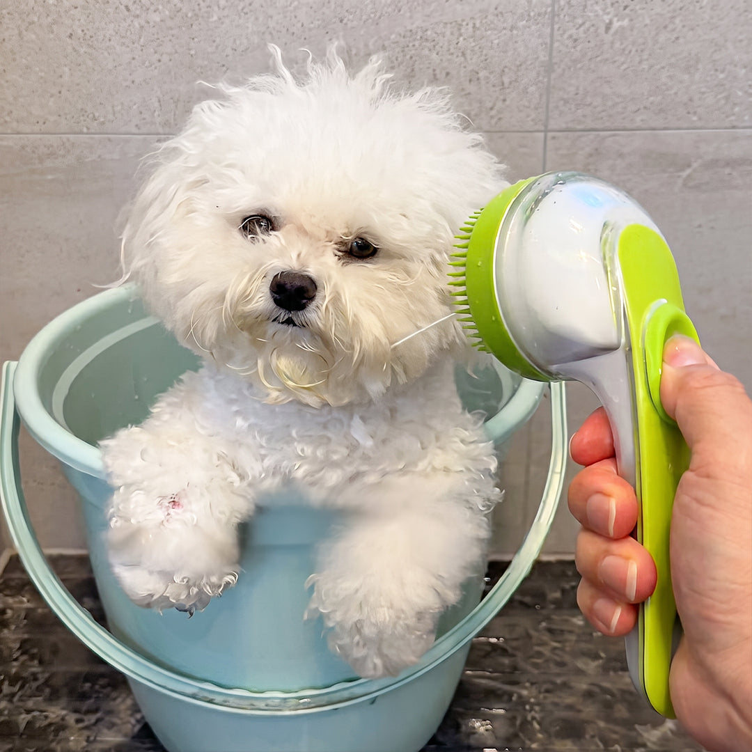 Personalized Name Pet Bath Brush