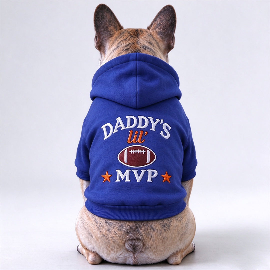 Mommy's / Daddy's Lil' MVP — Personalized Embroidered Sport Hoodie for Pet