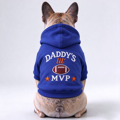 Mommy's / Daddy's Lil' MVP — Personalized Embroidered Sport Hoodie for Pet