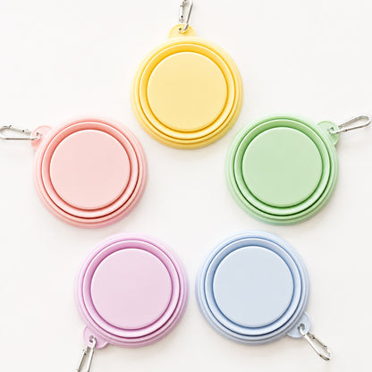 Collapsible Silicone Travel Dog Bowl
