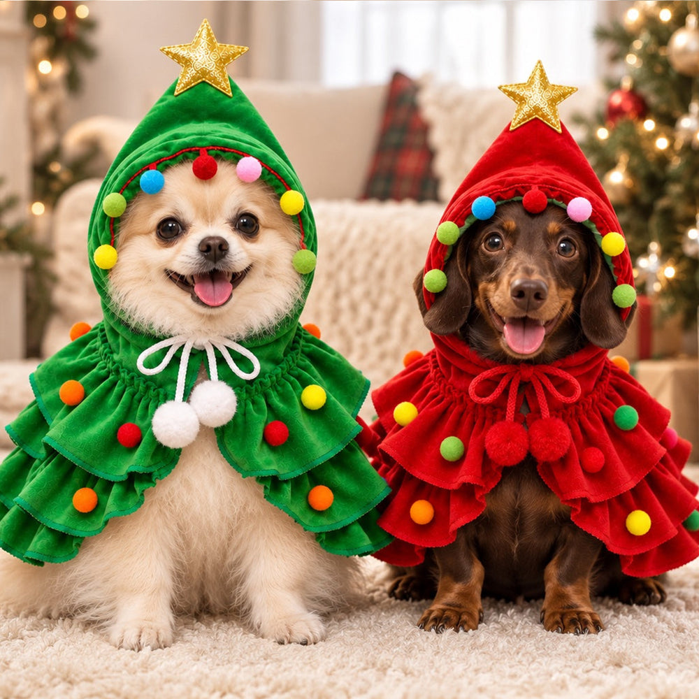 Christmas Tree Costume for Dogs & Cats