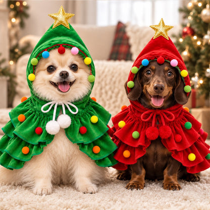 Christmas Tree Costume for Dogs & Cats