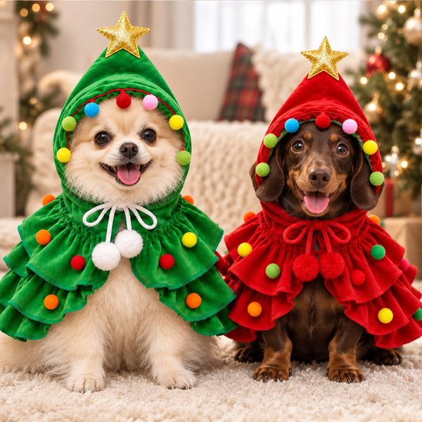 Christmas Tree Costume for Dogs & Cats – PupTailor