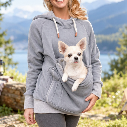 Cuddle Pouch Pet Carrier Hoodie