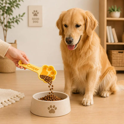 Personalized 3D-printed Pet Feeding Scoop