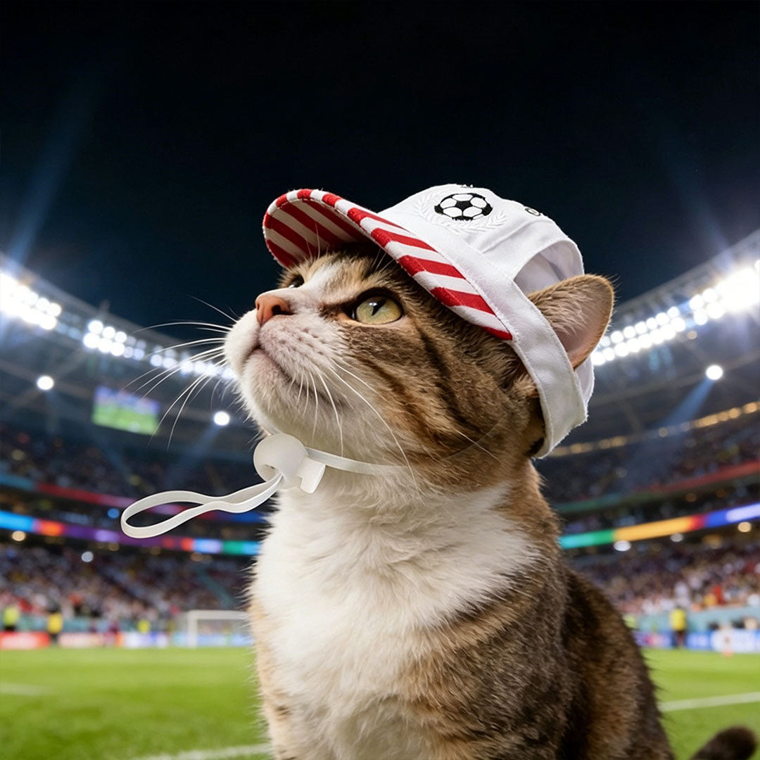 Personalized Custom-Name Striped Hat For Pets
