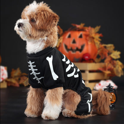 Puptailor Halloween Pet Costume with Glow-in-the-dark