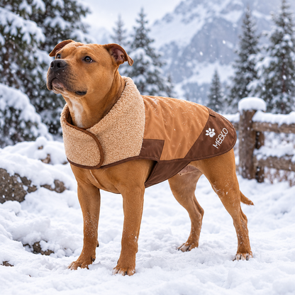 Personalized Quilted Sherpa Dog Vest
