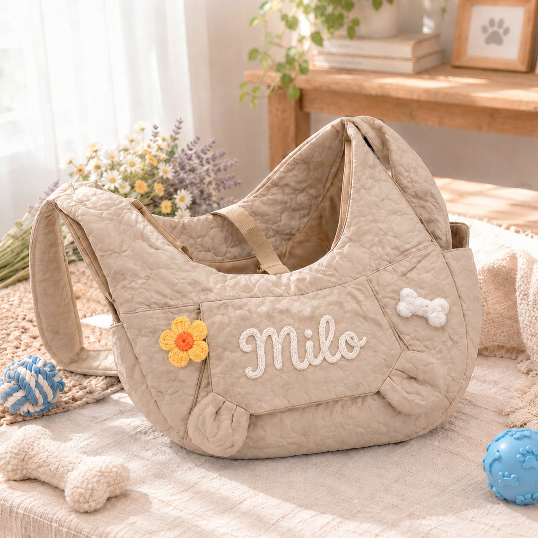 Personalized Large Front Pet Carrier Backpack