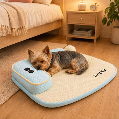 Personalized Name Question Mark Pet Bed