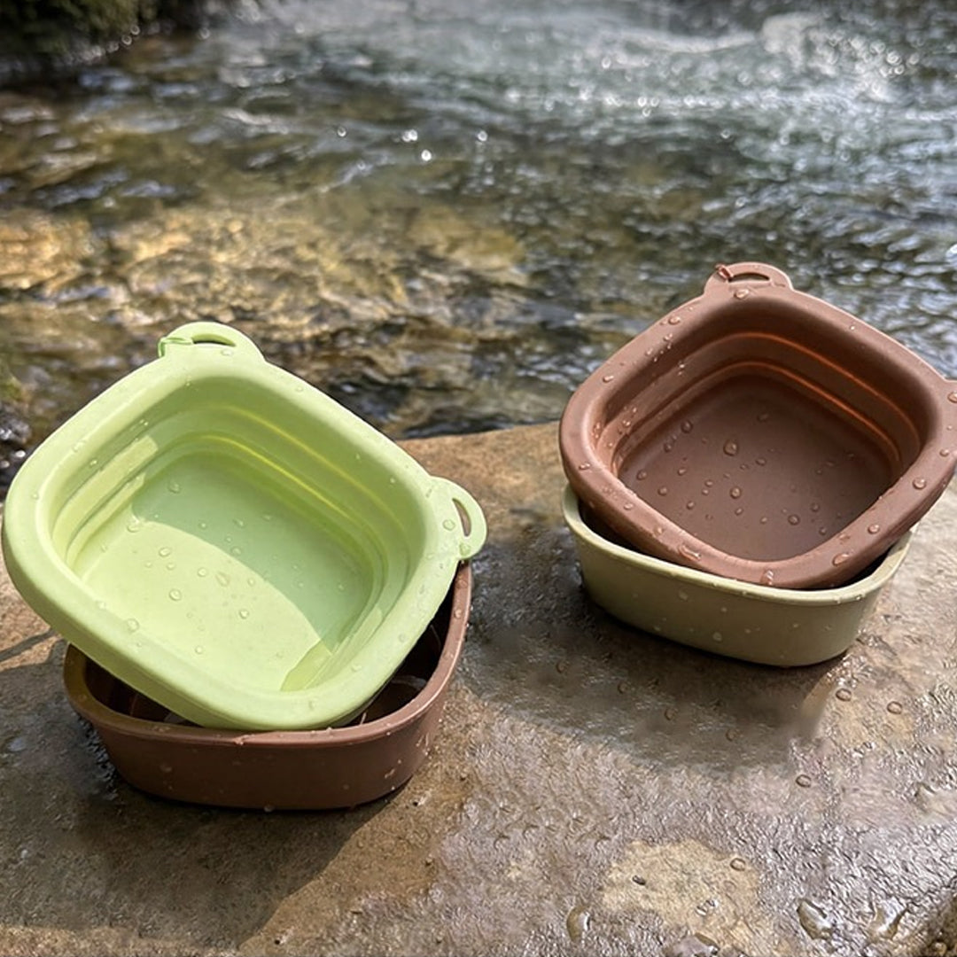 Portable Pet Feeding Water Bowl