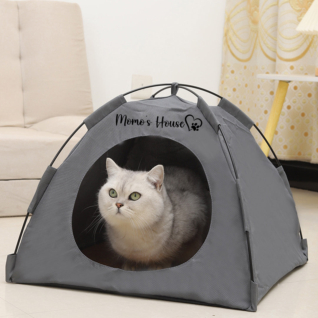 Personalized Pet Tent Bed for Cat and Dog