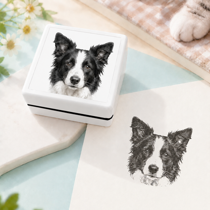 Custom Pet Portrait Stamp
