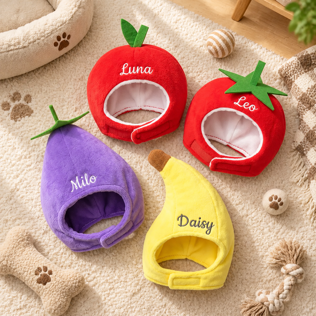 Personalized Fruit Shaped Pet Hat