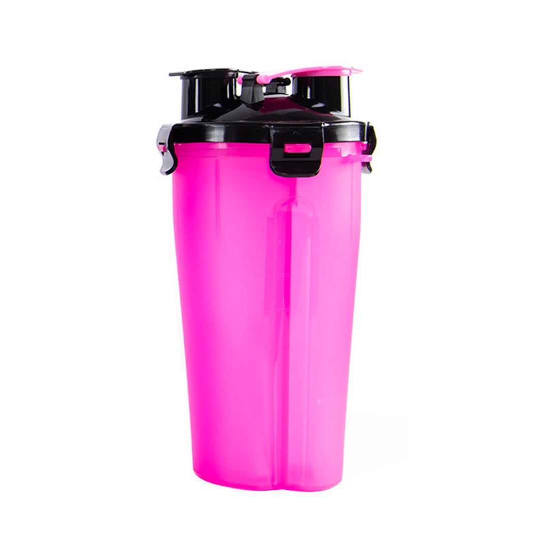 Portable 2-in-1 Pet Water & Food Cup for Outdoor