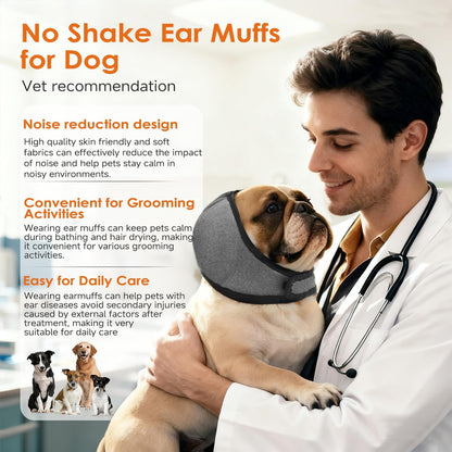 Puptailor Calming Ear Muffs for Dog
