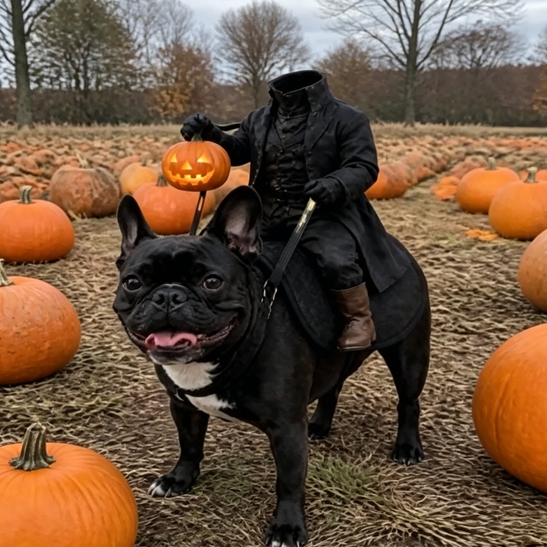 Puptailor Headless Horseman Pet Halloween Costume