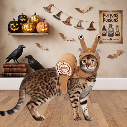 Puptailor Cute Snail Costume for Halloween Pets