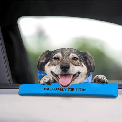 Personalized Car Window Chin Rest For Dogs