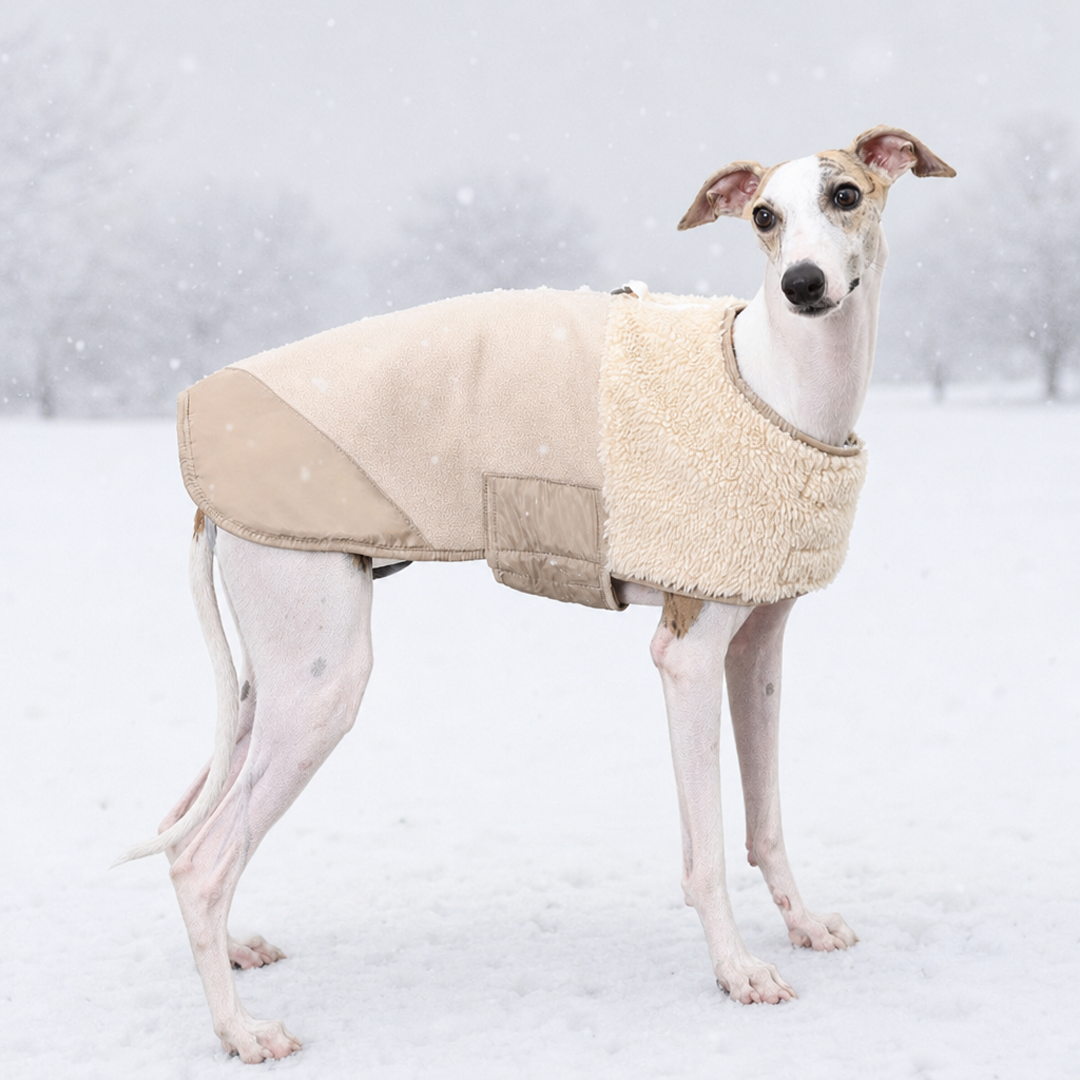Personalized Quilted Sherpa Dog Vest