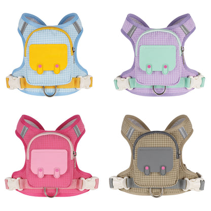 Customizable Pet Backpack-Style Harness