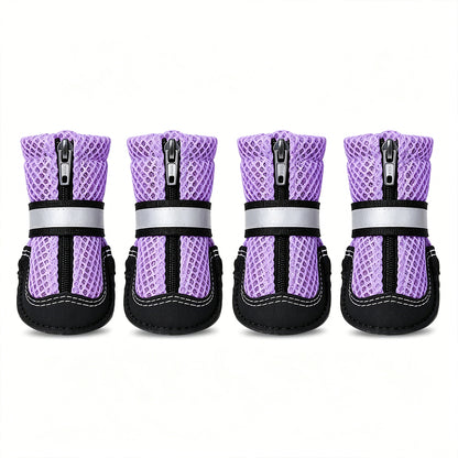 Personalized Zipper Dog Shoes