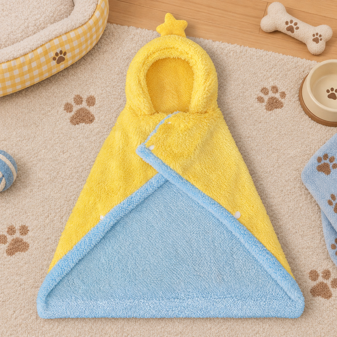 Personalized Hooded Pet Cape