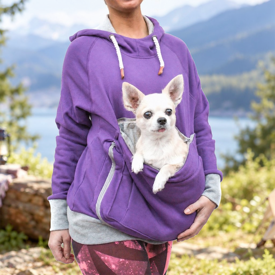 Cuddle Pouch Pet Carrier Hoodie
