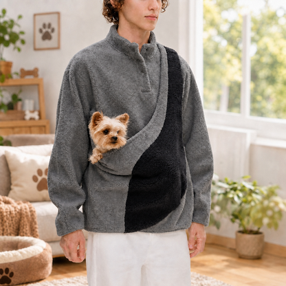 Custom Embroidered Fleece Pet Carrier Sweater