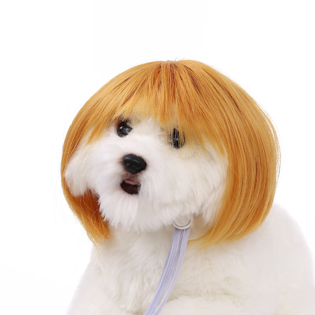 Funny Dog Wigs — Adjustable Pet Costume Hair