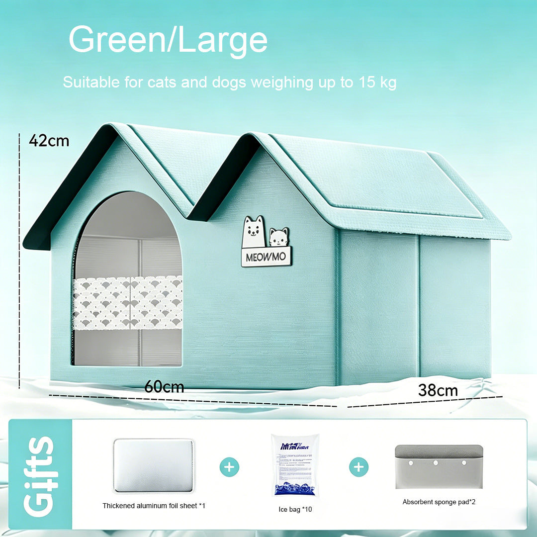 Personalized Pet Air Conditioned house
