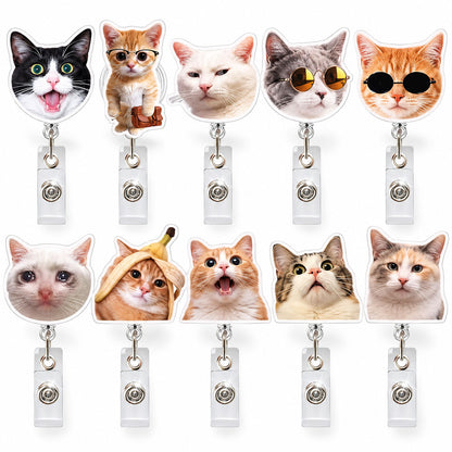Custom Pet Photo Retractable Badge Reel