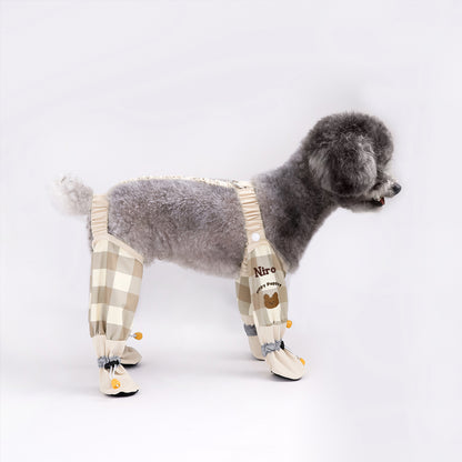 Custom Name Dog Waterproof Leggings Boots