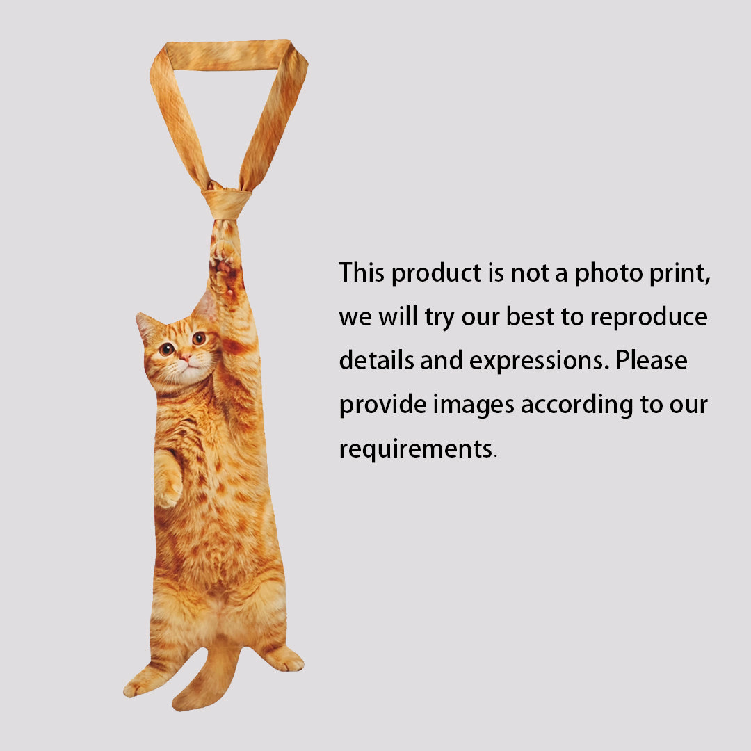 Personalized Pet-Shaped Fun Ties
