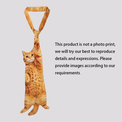 Personalized Pet-Shaped Fun Ties