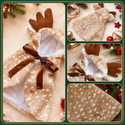 Reindeer Cape Costume for Small Dogs & Cats