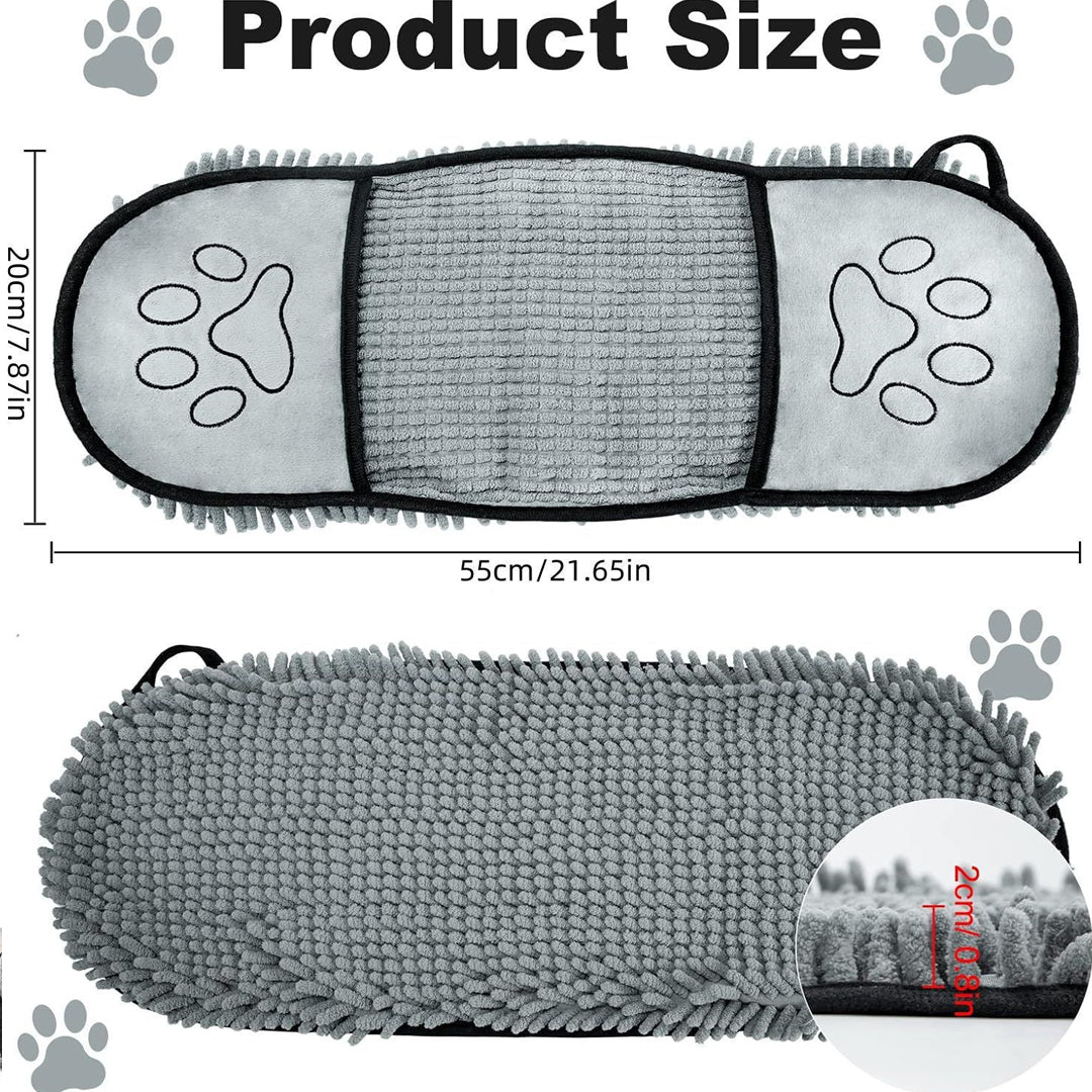 Quick-Dry Pet Bath Towel