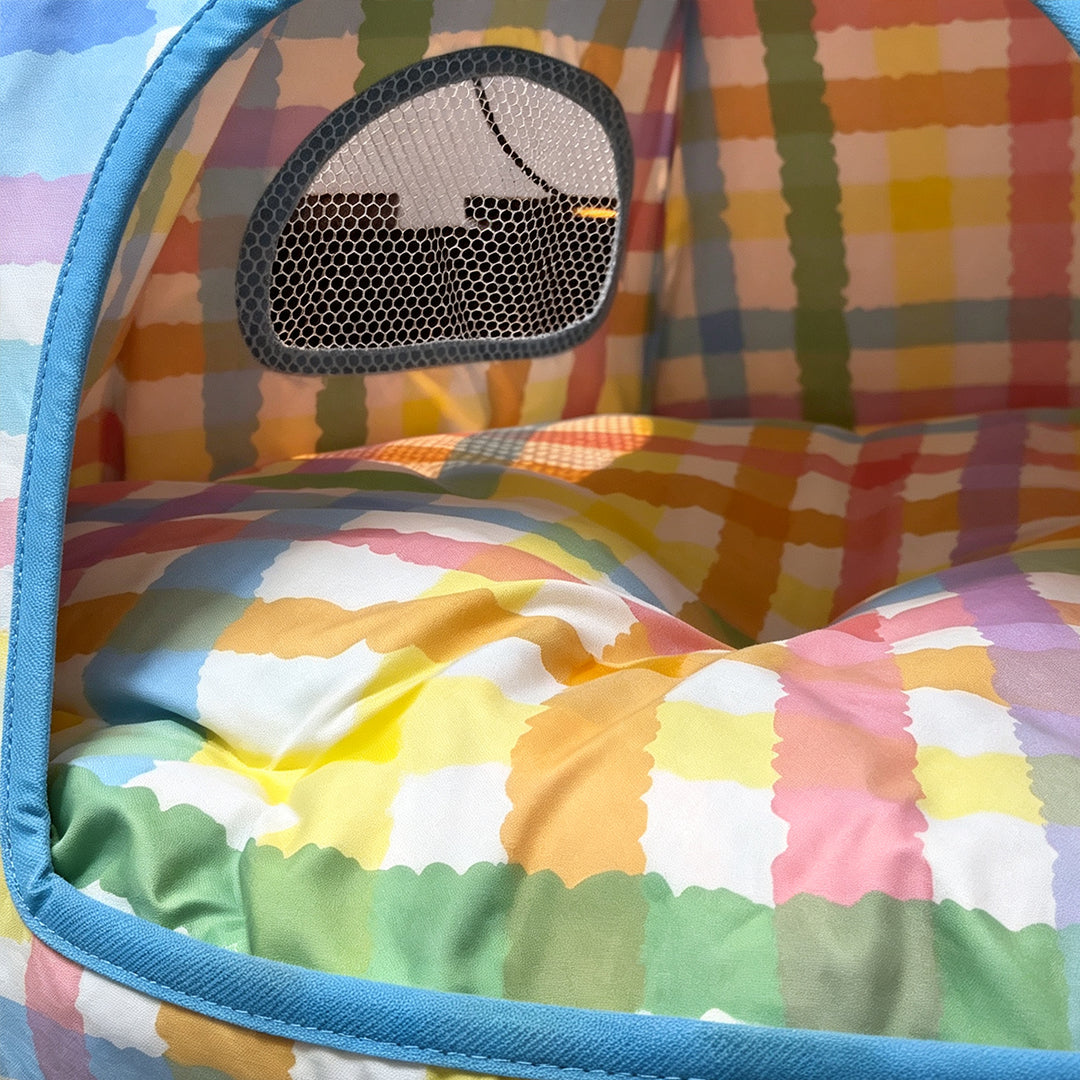 Personalized Hexagonal Pet Tent Bed
