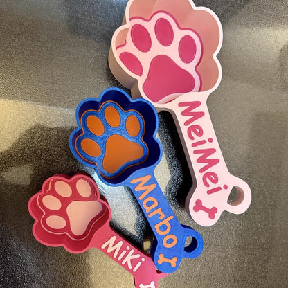 Personalized 3D-printed Pet Feeding Scoop