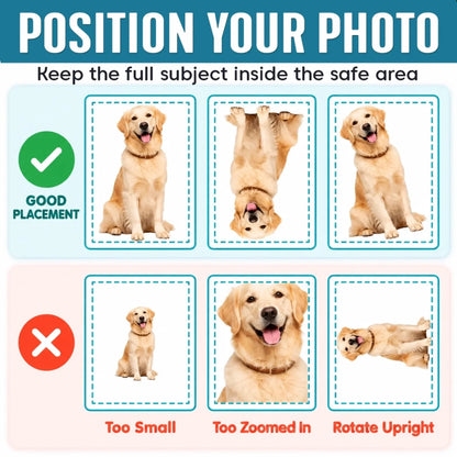 Custom Pet-Shaped Photo Pillow