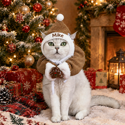 Personalized Christmas Pet Collars & Hats