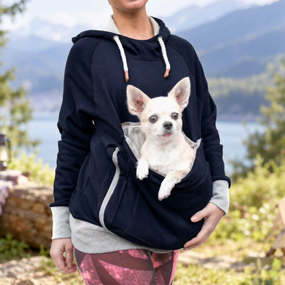 Cuddle Pouch Pet Carrier Hoodie